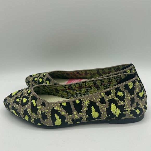 Skechers Comfort Slip- On Ballet Flats Cleo-Claw Leopard Print Womens Size 6 - Picture 3 of 7